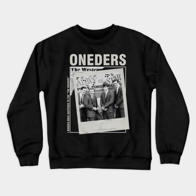 oneders retro Crewneck Sweatshirt by Nwebube parody design